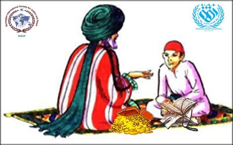 يحكي أن في يوم من الايام كان هناك رجل غني شديد الثراء ليس لديه عائلة ولا اولاد،…